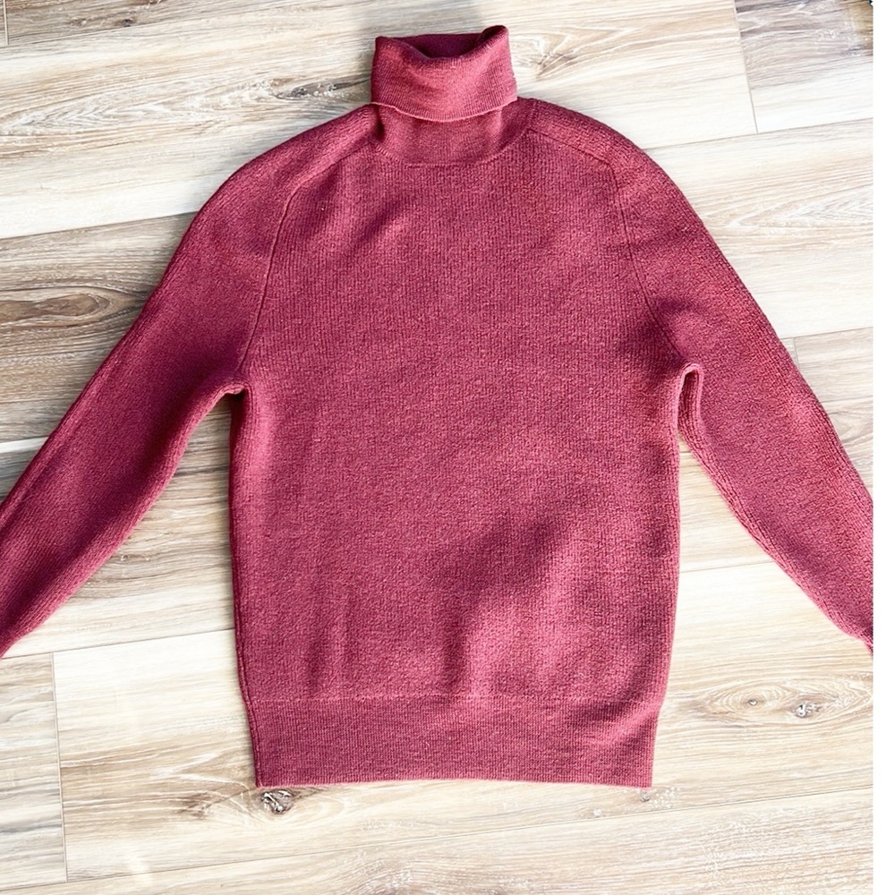 J Crew 100% Merino Wool Women Turtleneck Sweater
